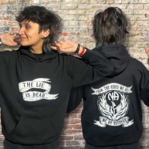 Hoodie Lie is Dead Black