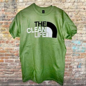 T-Shirt Clean Life Military Green