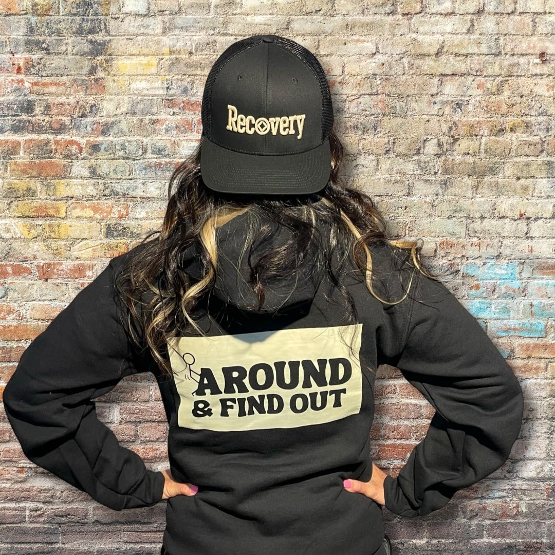 Hoodie Recovery Black - Image 2