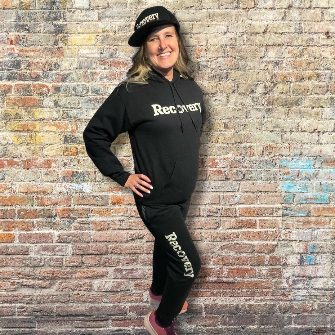 Hoodie Recovery Black - Image 4
