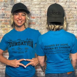 T-shirt BBA Foundation Antique Sapphire