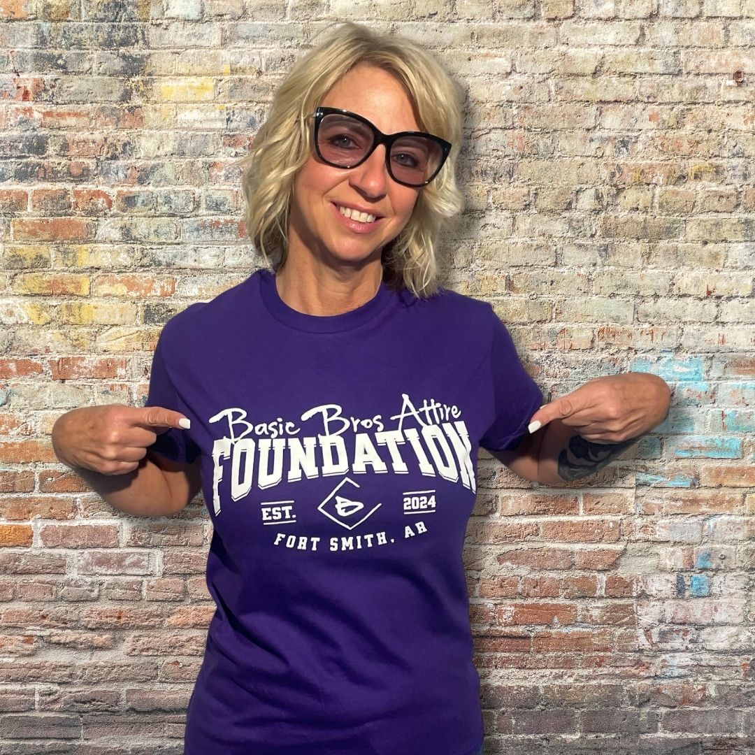 T-shirt BBA Foundation Purple - Image 4